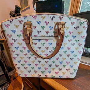 Bee Hand Bag With Matching Clutches